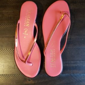 Italien Shoemakers Lock thong Sandals Women